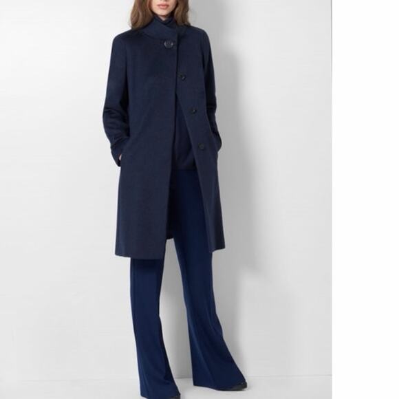 Cinzia Rocca Wool & Cashmere Coat NEW NWT sz12 - Picture 3 of 16